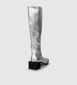 Beau Coops Alby Silver Leather