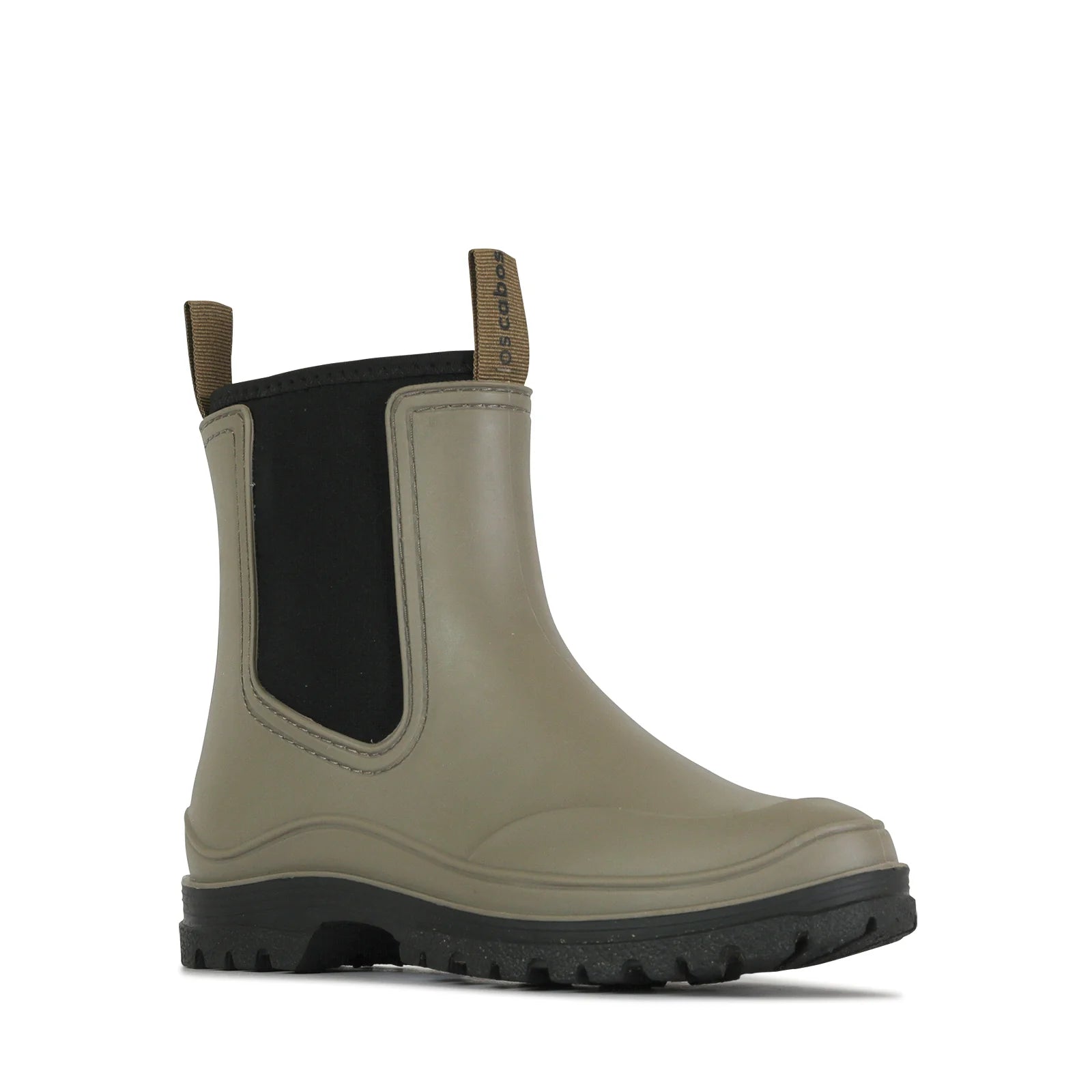 Los Cabos Amelia Rain Boots Khaki