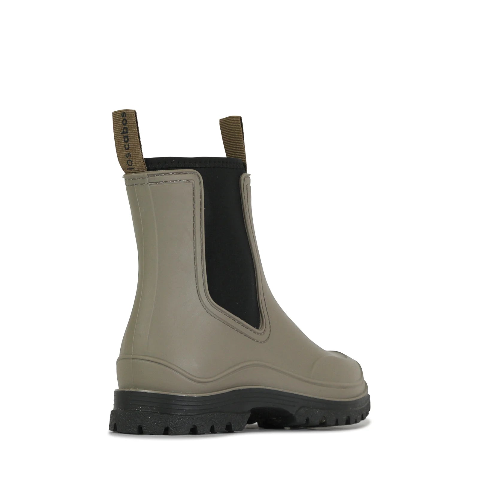 Los Cabos Amelia Rain Boots Khaki