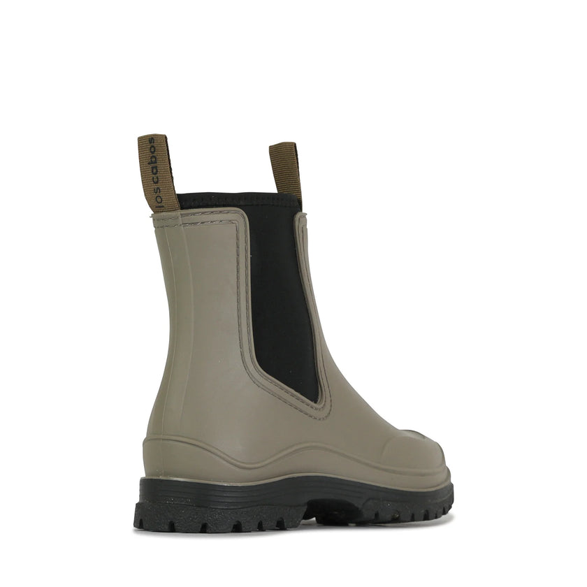 Los Cabos Amelia Rain Boots Khaki