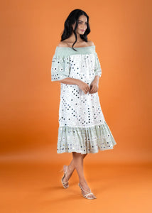 Anannasa Angel Tunic Dress Mint
