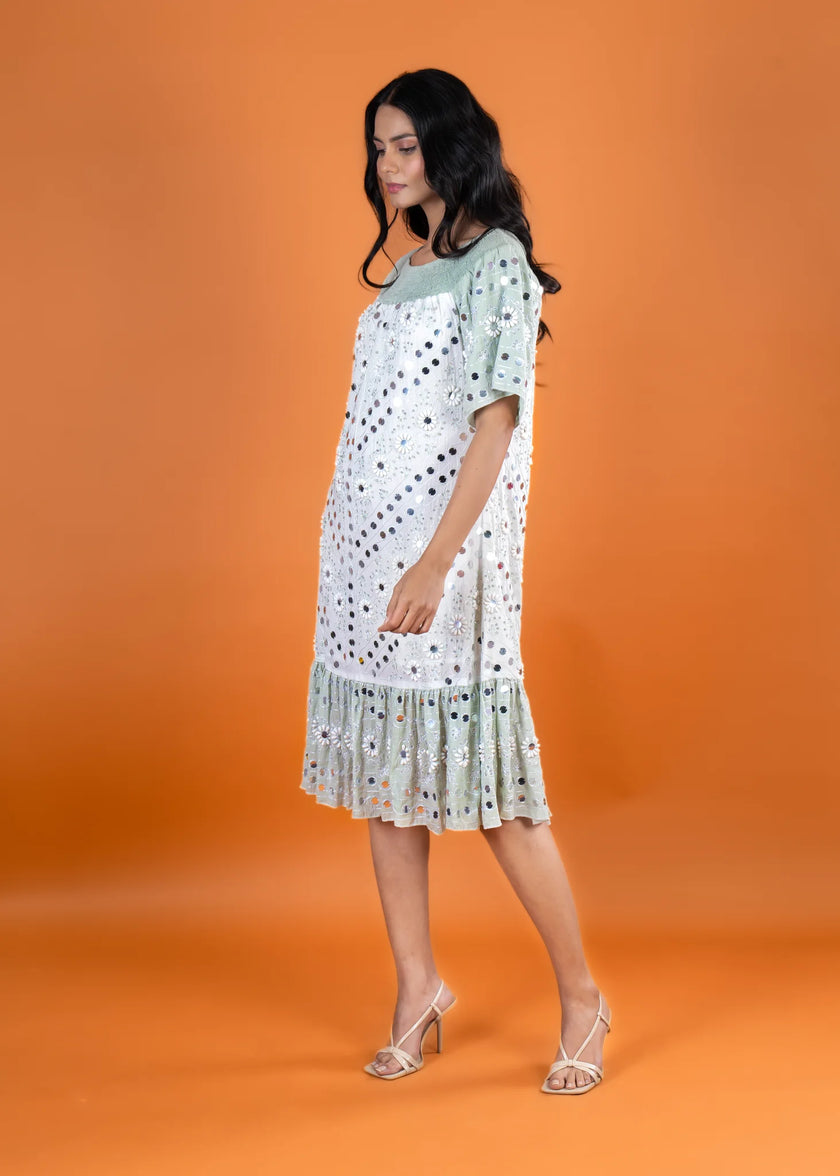 Anannasa Angel Tunic Dress Mint