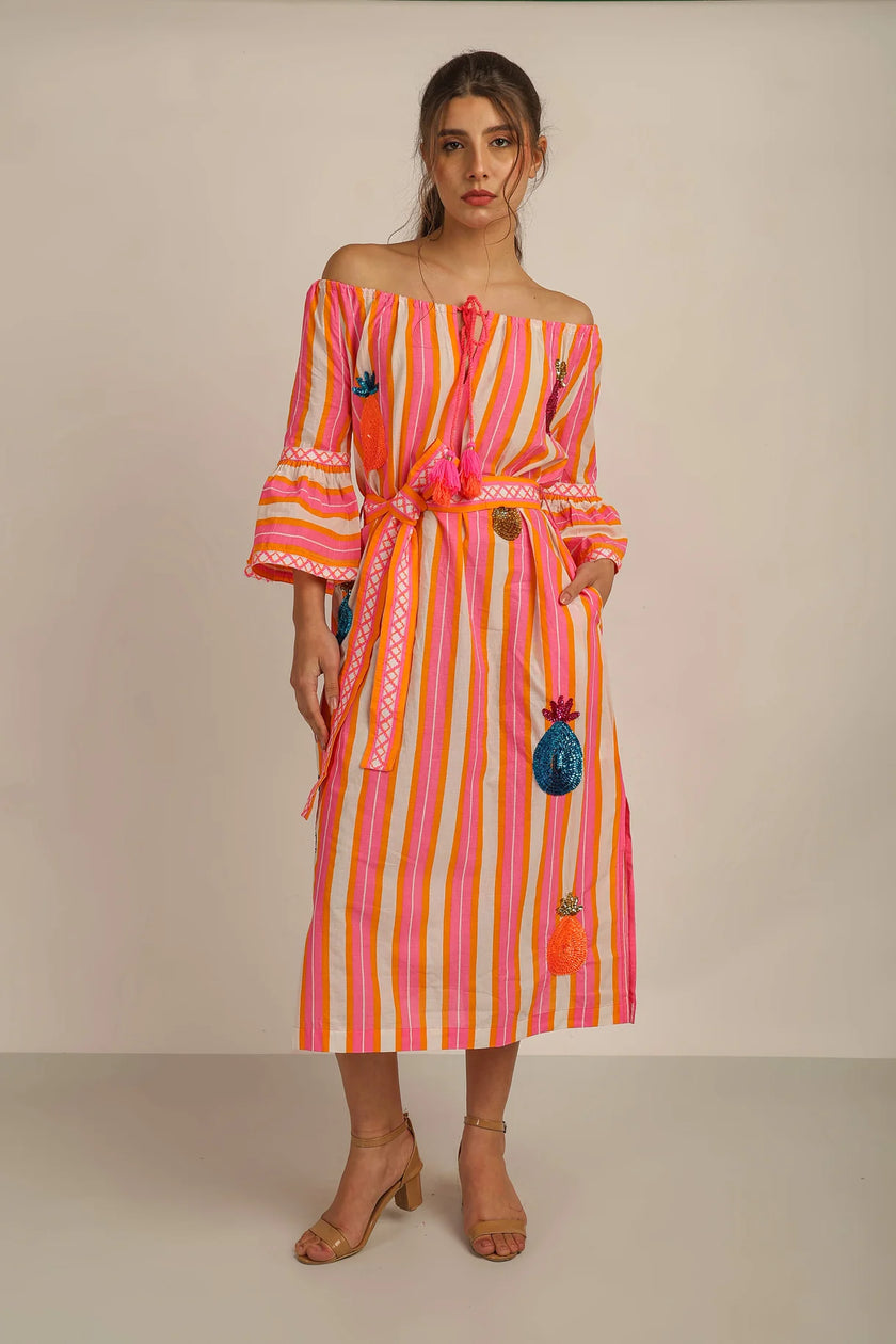 Anannasa Malta Off Shoulder Dress