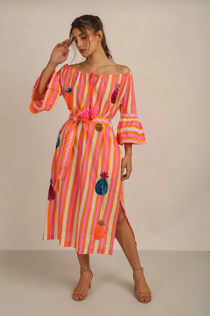Anannasa Malta Off Shoulder Dress