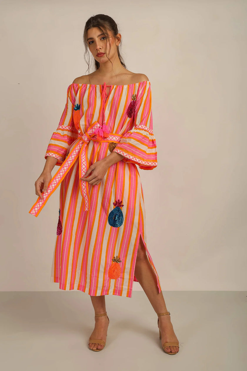 Anannasa Malta Off Shoulder Dress