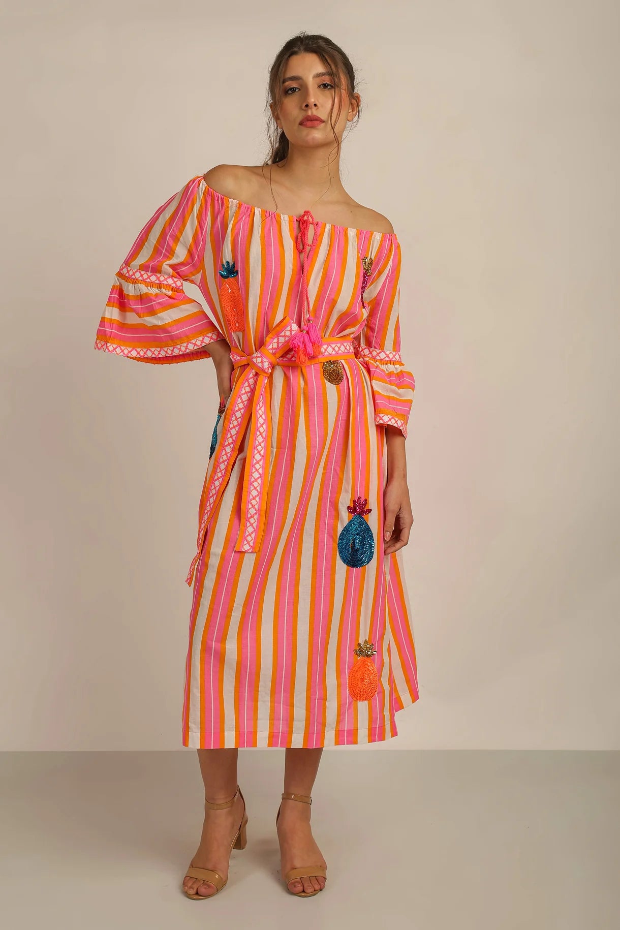 Anannasa Malta Off Shoulder Dress