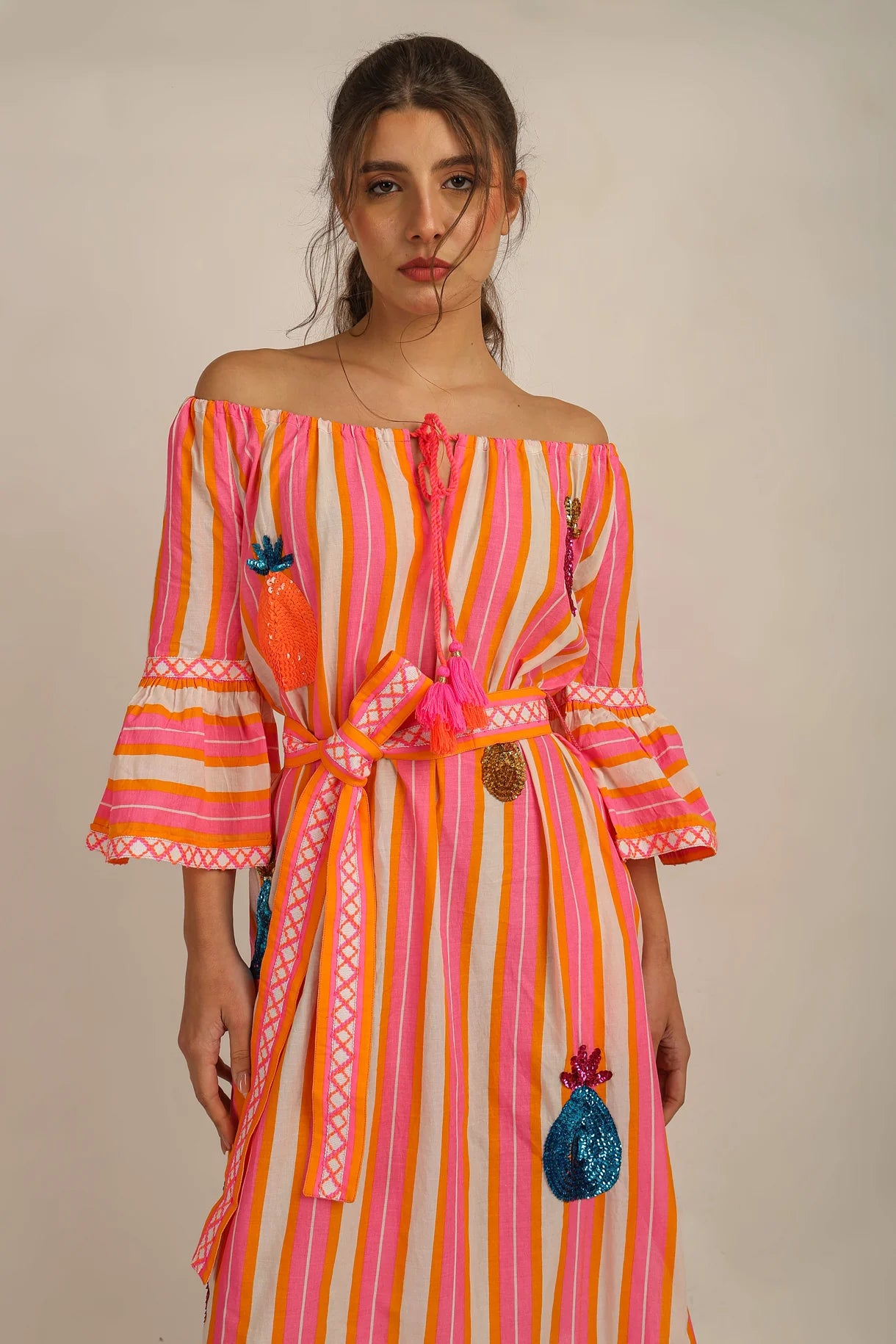 Anannasa Malta Off Shoulder Dress
