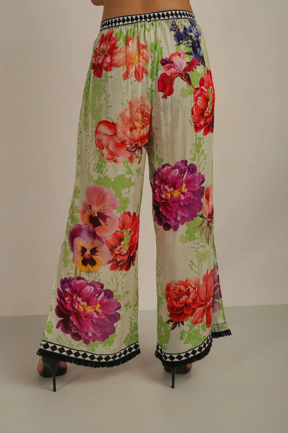 Anannasa Chloe Palazzo Pants Multi