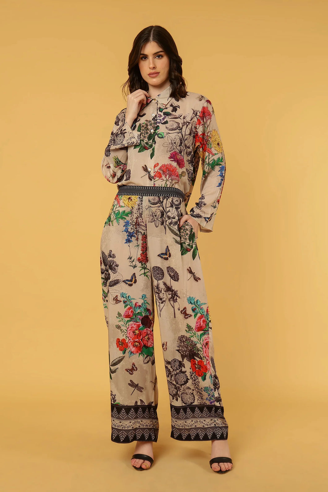 Anannasa Otono Palazzo Pants