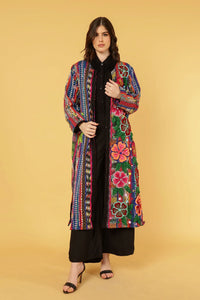Anannasa Gina Coat Beaded