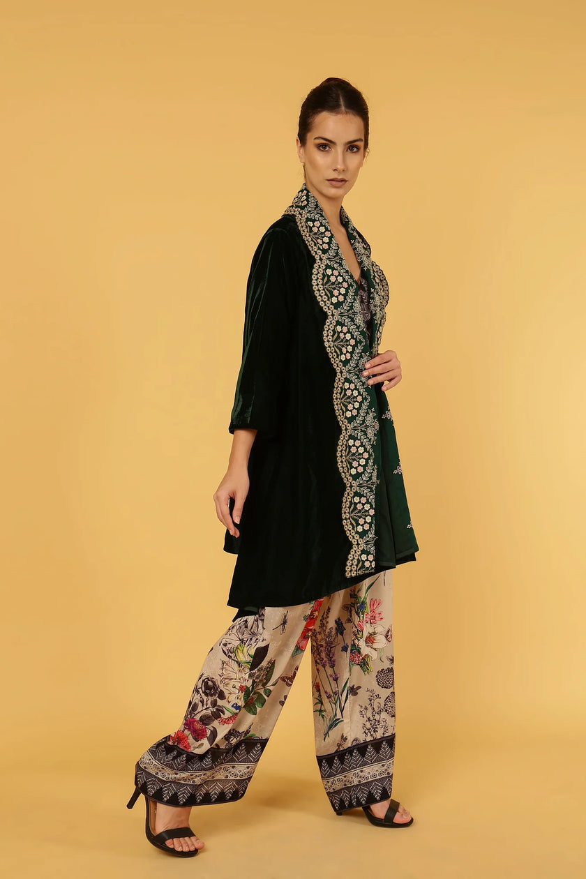 Anannasa Otono Velvet Jacket