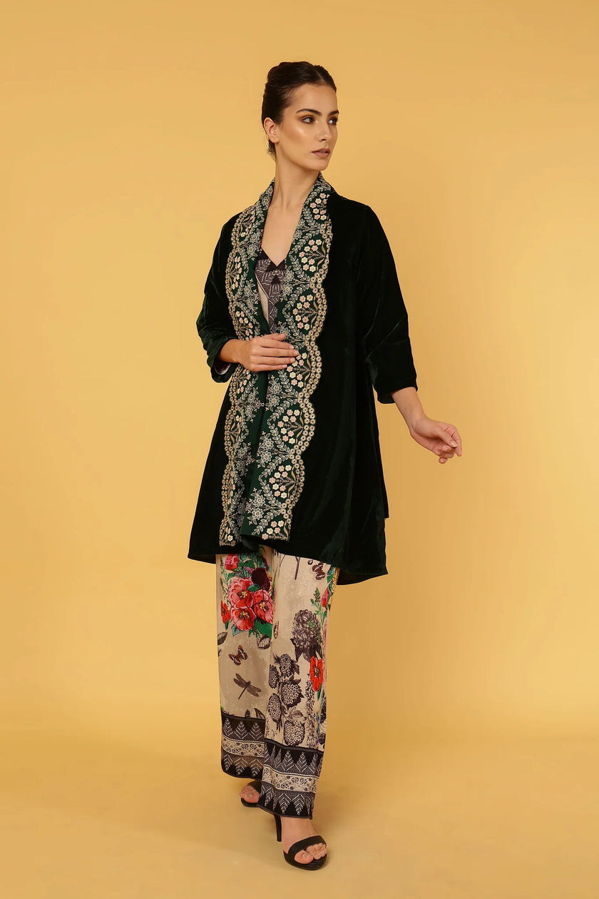 Anannasa Otono Velvet Jacket