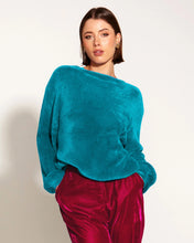 Load image into Gallery viewer, Fate + Becker Highland Grace Cardi Turquoise

