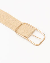 Load image into Gallery viewer, All That Glitters 7400 Belt Natural Raffia
