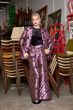 Load image into Gallery viewer, M. A. Dainty Sturt Pant Pink/ Black Floral
