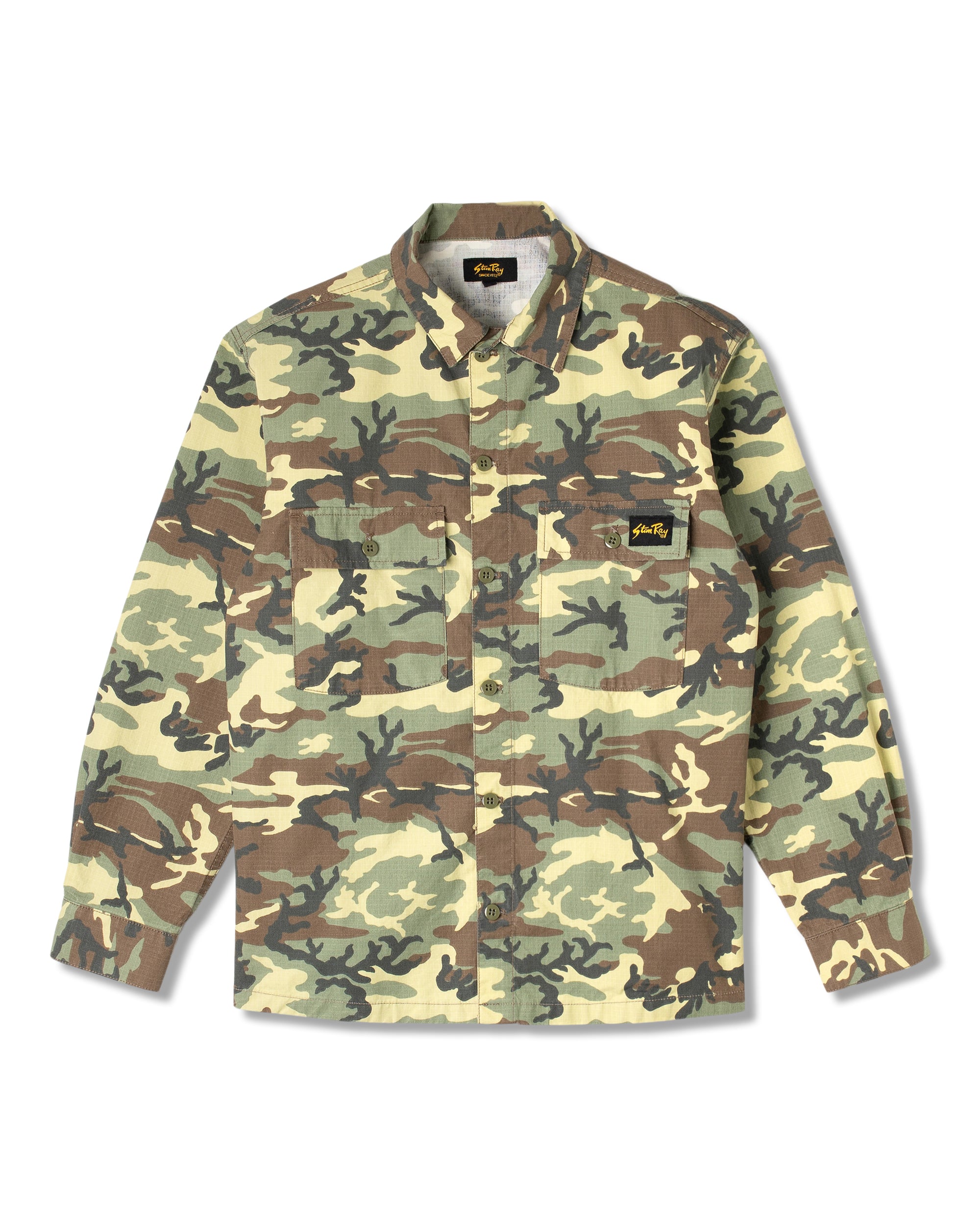 Stan Ray CPO Shirt Woodland DPM Ripstop