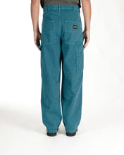 Load image into Gallery viewer, Stan Ray Big Job Painter Pant Teal Hickory
