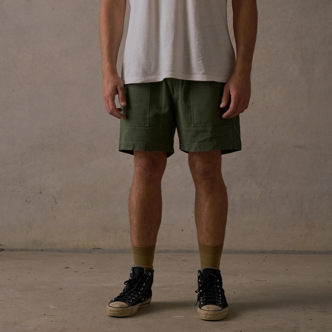 McTavish Twill Shorts Green