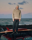 McTavish Merino Cable Knit Brown Multi
