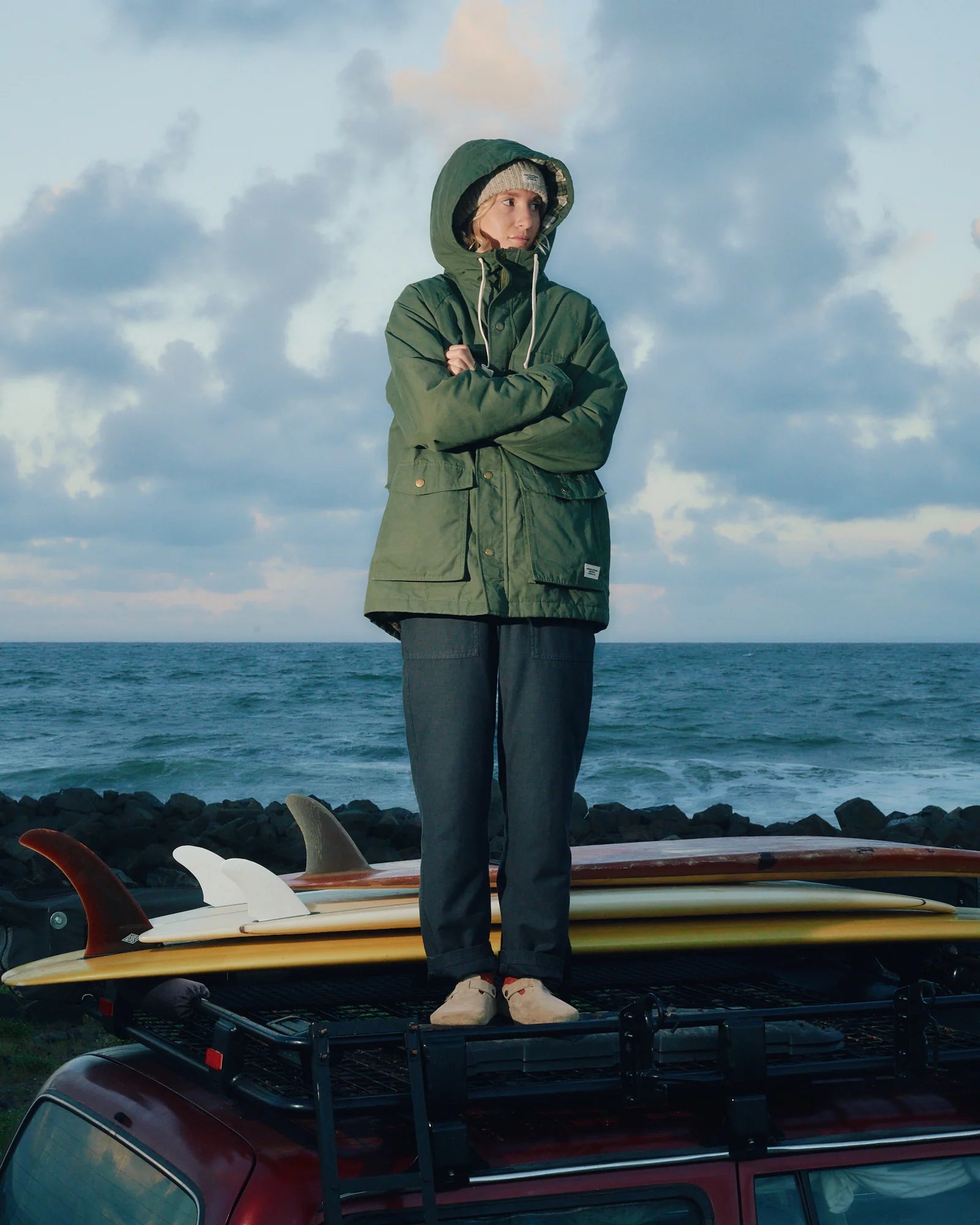 McTavish Waxed Jacket Green