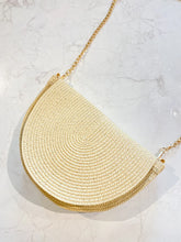 Load image into Gallery viewer, Angels Whisper Rudy Half Moon Chain Bag Beige

