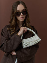 Load image into Gallery viewer, Angels Whisper Camilia Beaded Pearl Clutch
