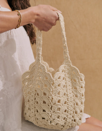 Angels Whisper Palma Open Weave Bag