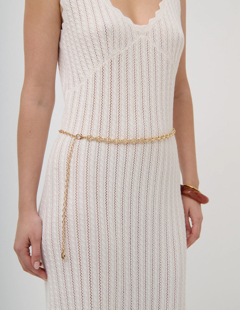 Angels Whisper Veya Link Chain Belt Gold