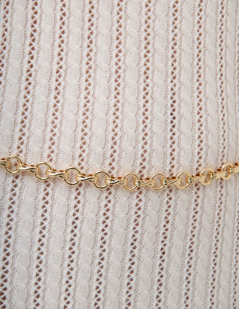 Angels Whisper Veya Link Chain Belt Gold