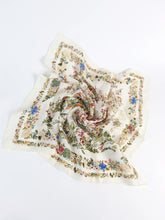 Load image into Gallery viewer, Angels Whisper Peony Bandana Scarf Multi
