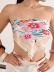 Angels Whisper Wildflower Print Bandana Scarf Multi
