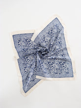 Load image into Gallery viewer, Angels Whisper Indie Paisley Bandana Scarf Blue
