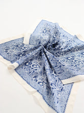 Load image into Gallery viewer, Angels Whisper Indie Paisley Bandana Scarf Blue
