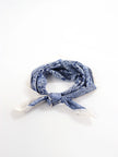 Angels Whisper Indie Paisley Bandana Scarf Blue