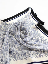 Load image into Gallery viewer, Angels Whisper Freya Paisley Bandana Scarf Blue
