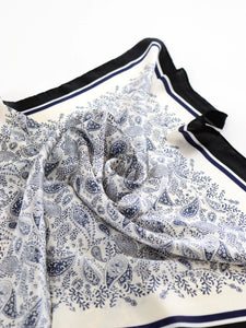 Angels Whisper Freya Paisley Bandana Scarf Blue