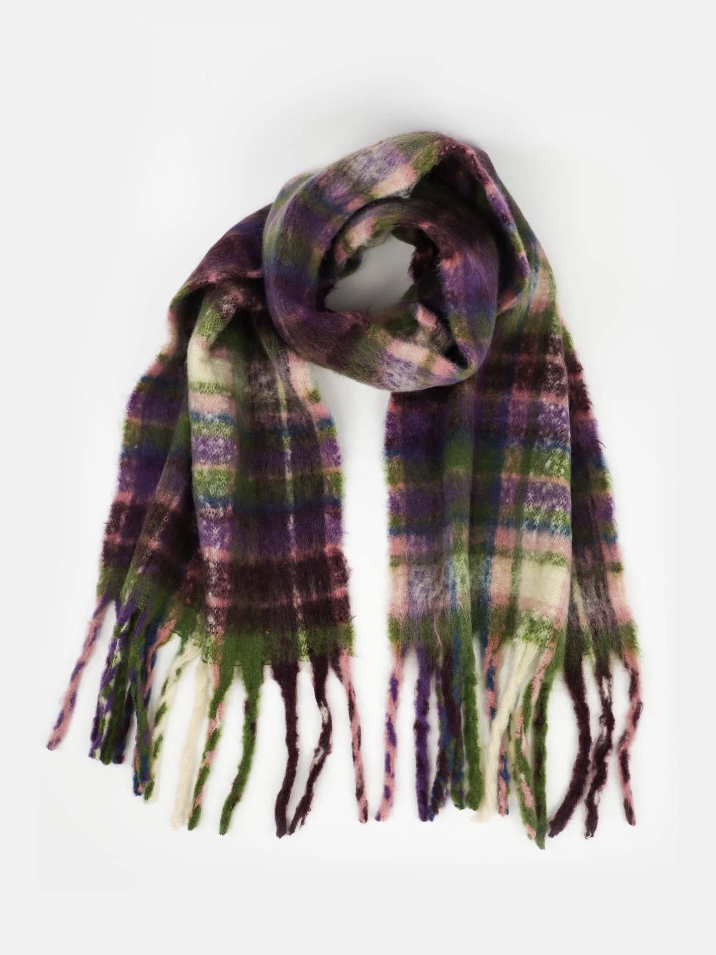 Angels Whisper Vacanza Fluffy Scarf Multi