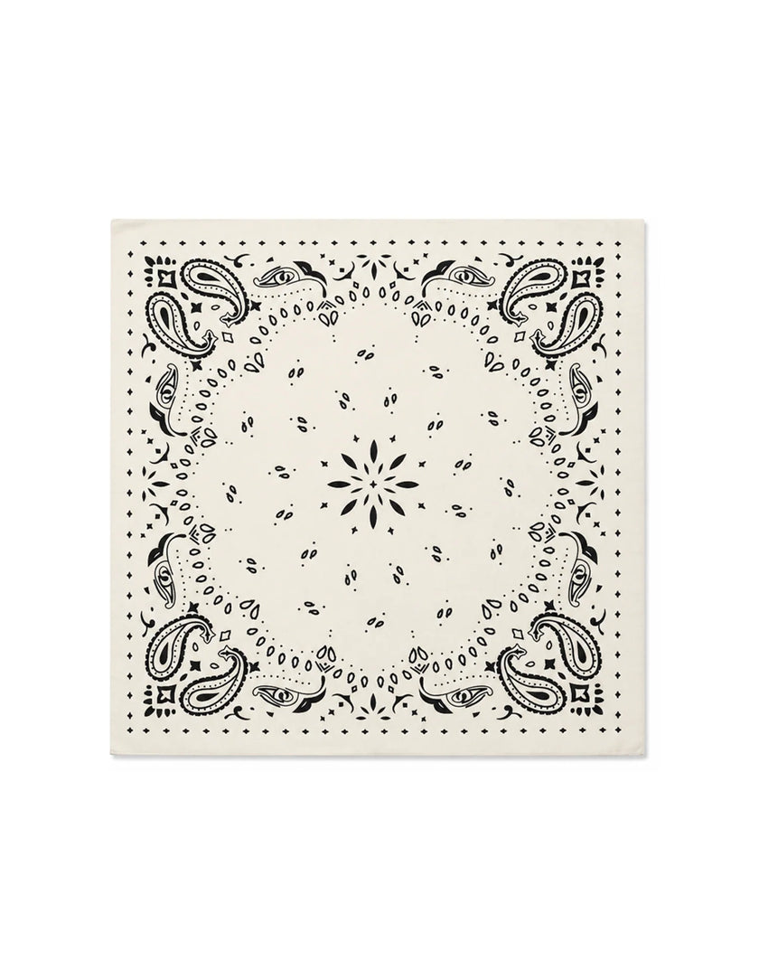 Angels Whisper Solari Symmetric Head Scarf Cream/ Black