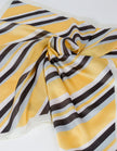 Angels Whisper Raye Striped Head Scarf Yellow