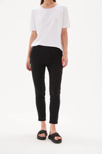 Load image into Gallery viewer, Tirelli Straight CROP Pant High Ankle Black
