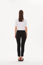 Load image into Gallery viewer, Tirelli Straight CROP Pant High Ankle Black
