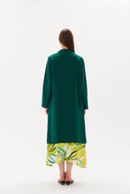 Load image into Gallery viewer, Tirelli Linen Duster Coat Emerald Green
