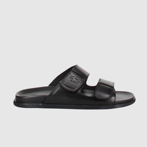 Wild Rhino Acton Mens Slide Sandals Black