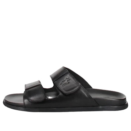 Wild Rhino Acton Mens Slide Sandals Black