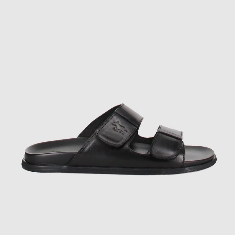 Wild Rhino Acton Mens Slide Sandals Black