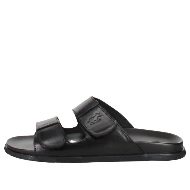 Wild Rhino Acton Mens Slide Sandals Black