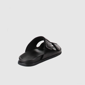 Wild Rhino Acton Mens Slide Sandals Black