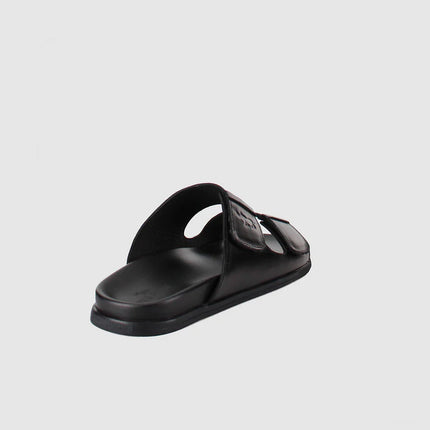 Wild Rhino Acton Mens Slide Sandals Black