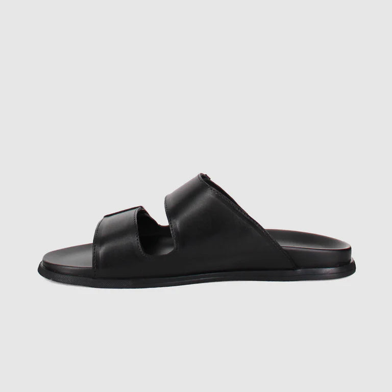 Wild Rhino Acton Mens Slide Sandals Black
