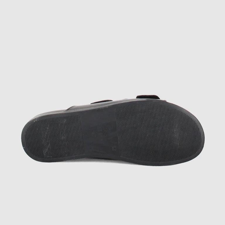 Wild Rhino Acton Mens Slide Sandals Black